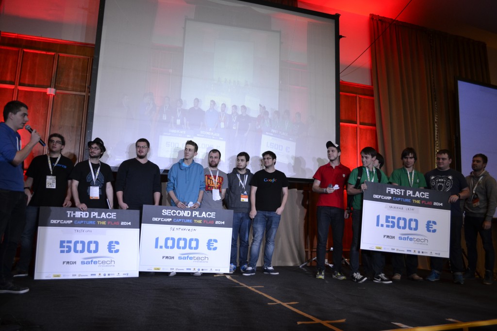 DefCamp Capture the Flag 2014 Final Awards