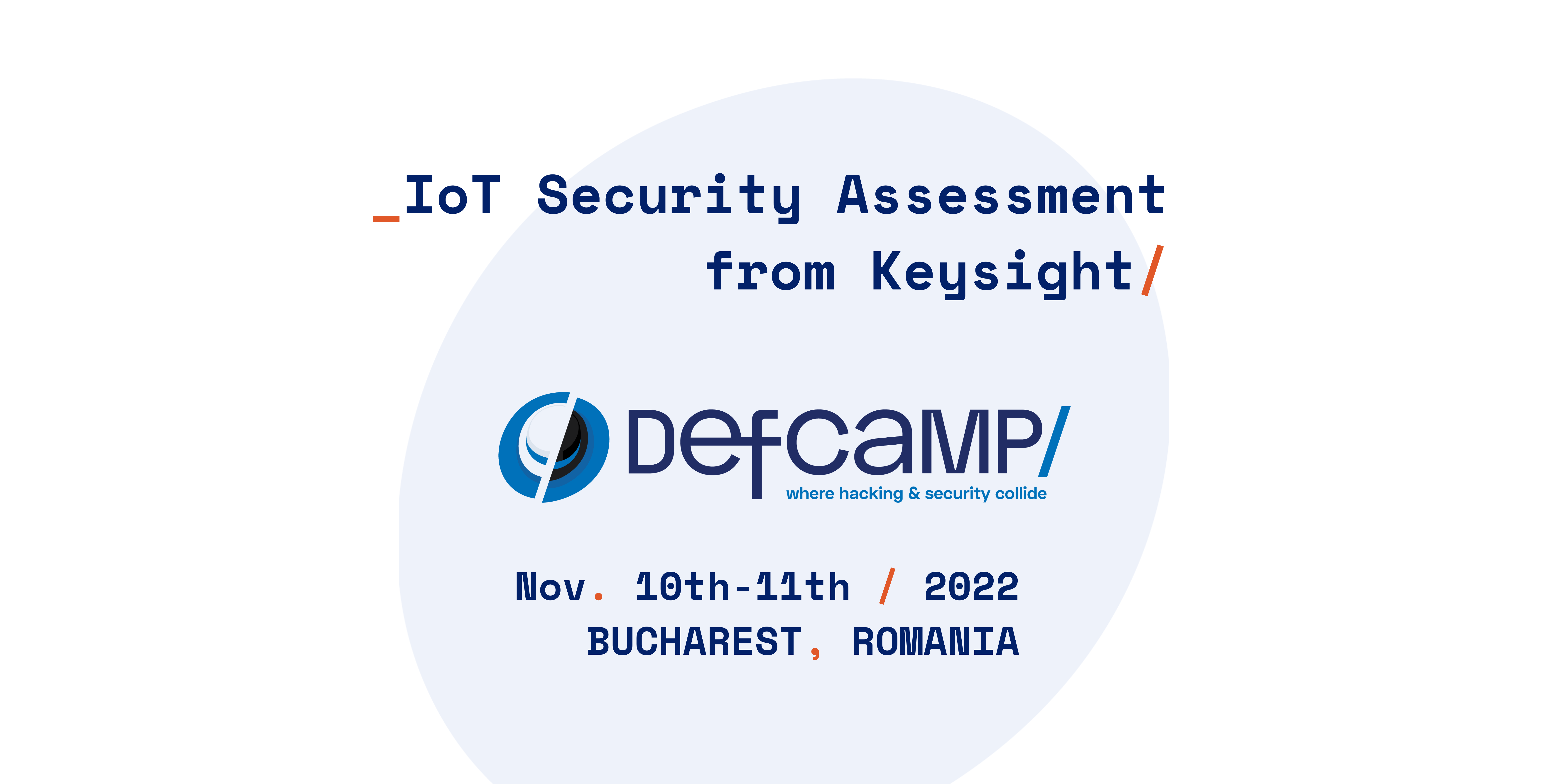 keysight defcamp 2022