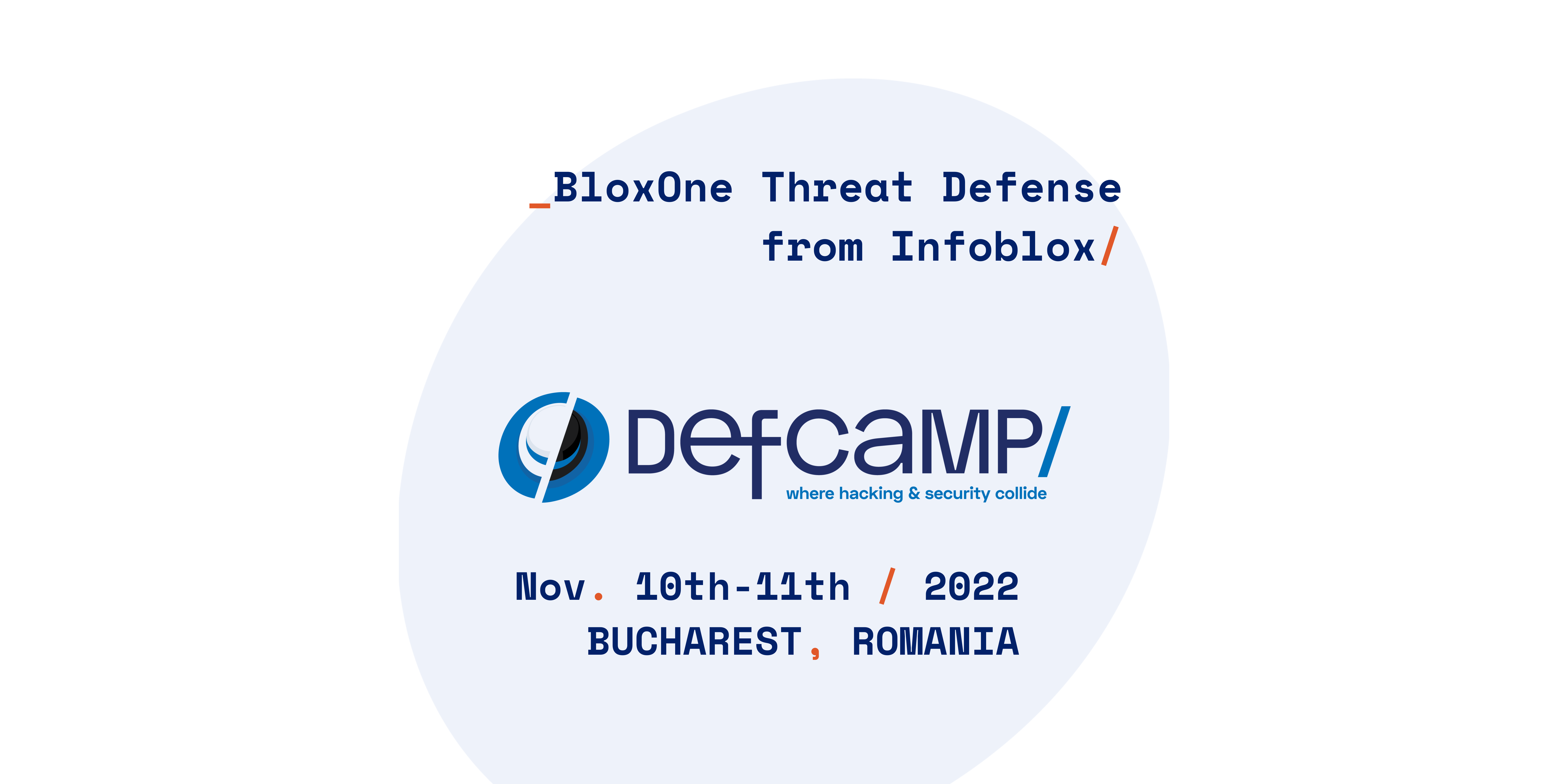 BloxOne Threat Defense infoblox defcamp 2022