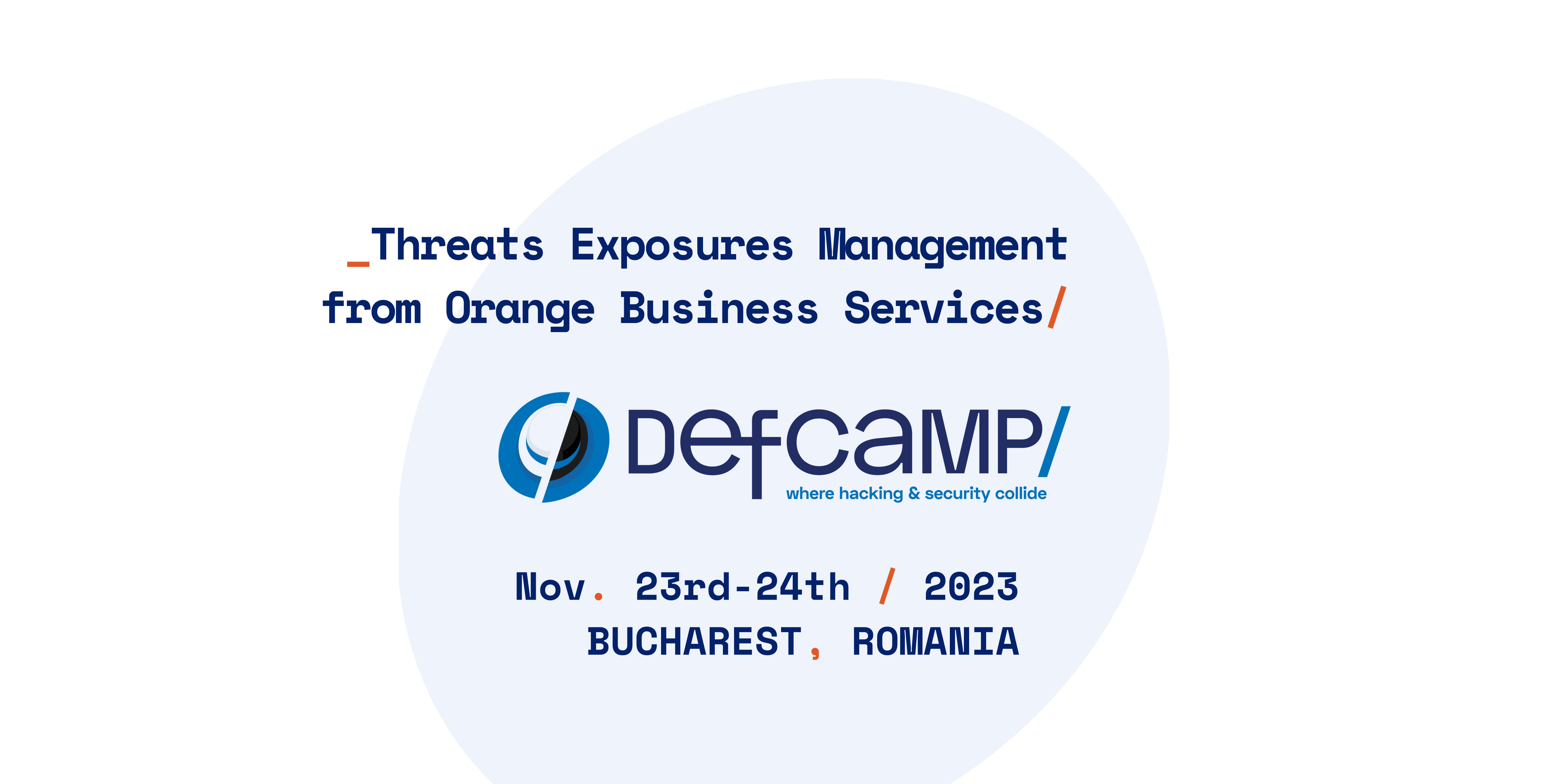 Threats Exposures Management from Orange Business Services
