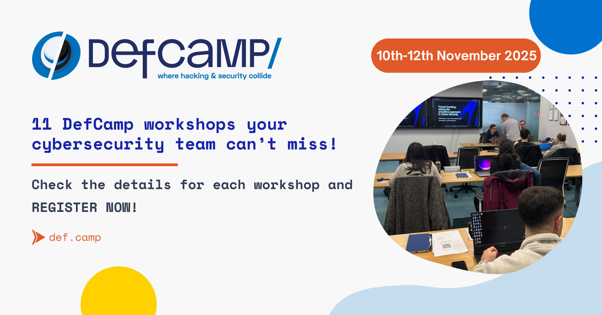 defcamp workshops
