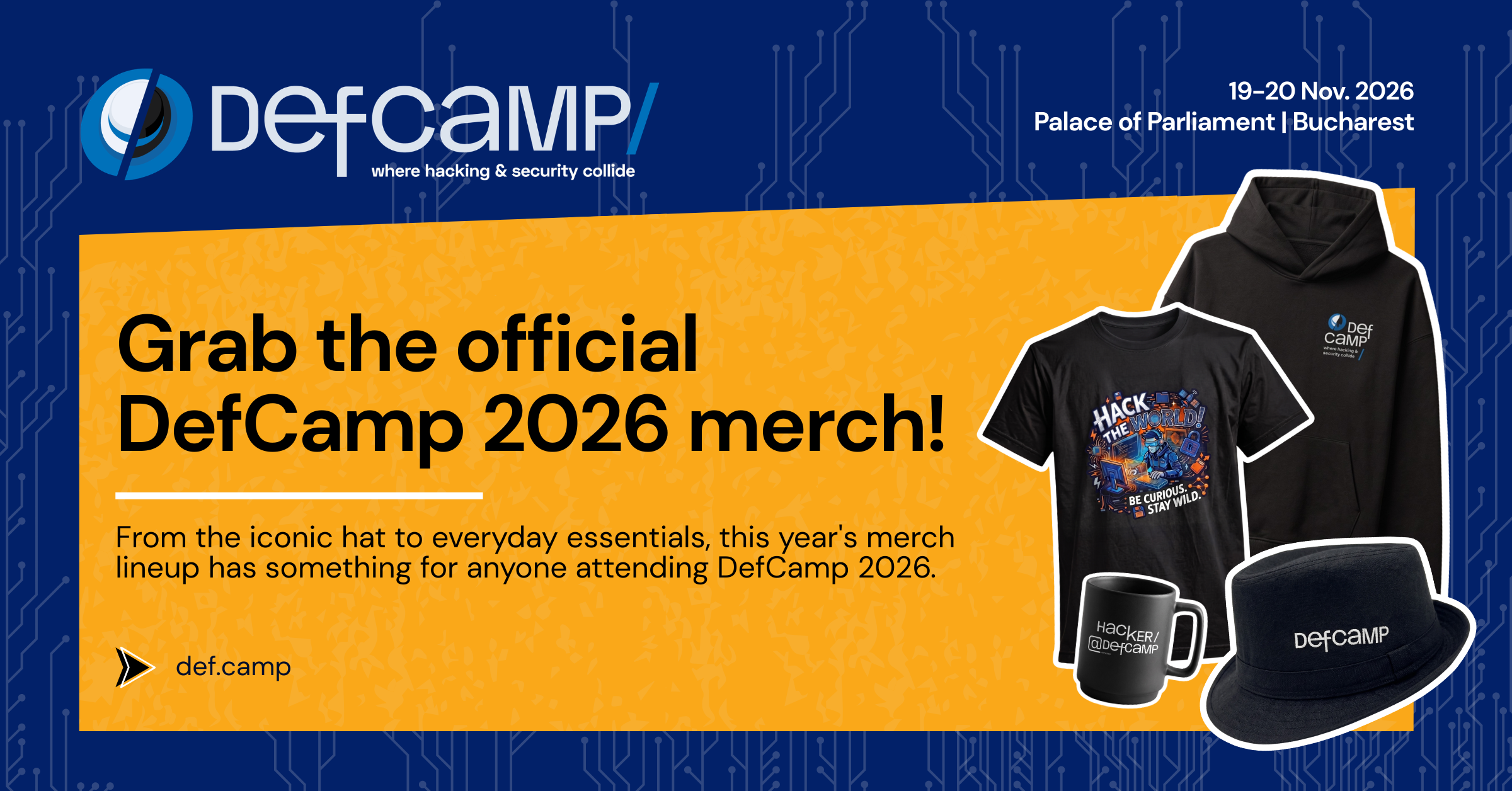 DefCamp 2026 merch